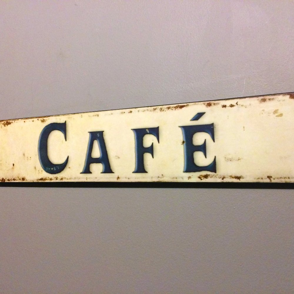 Fun Distressed little sign for your kitchen or dining, coffee shop or restaurant